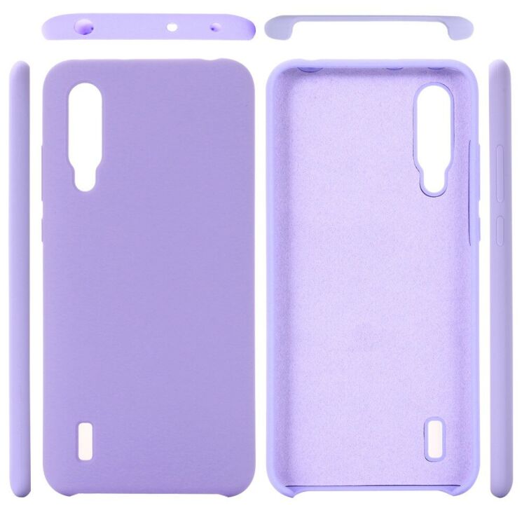 Силіконовий (TPU) чохол Deexe Silicone Case для Xiaomi Mi 9 Lite / Mi CC9 - Purple: фото 2 з 6