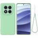 Защитный чехол Deexe Silicone Case для Xiaomi Poco X7 - Green (375009G). Фото 1 из 8
