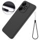 Защитный чехол Deexe Silicone Case для Xiaomi Redmi 13 - Black (358904B). Фото 2 из 7