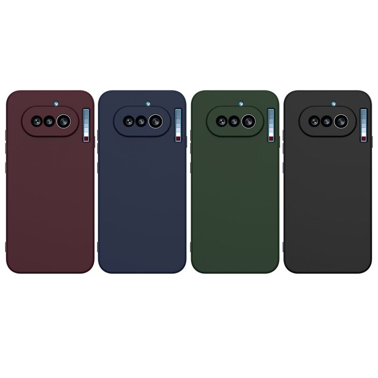 Захисний чохол Deexe Silicone Case with MagSafe для Nothing Phone (4a) - Black: фото 2 з 9