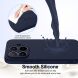 Защитный чехол Deexe Silicone Case with MagSafe для Xiaomi 17T - Black (408842B). Фото 6 из 9