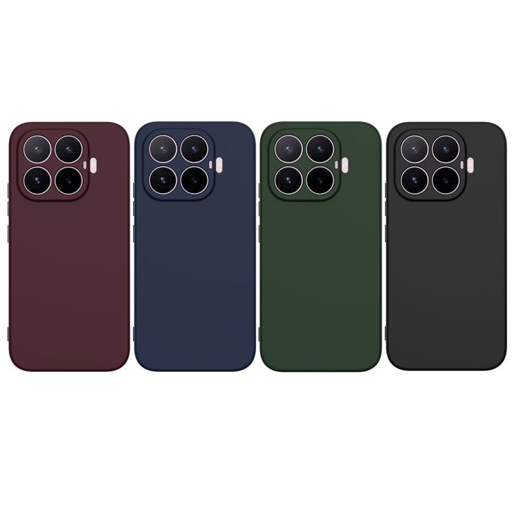 Защитный чехол Deexe Silicone Case with MagSafe для Xiaomi 17T - Black: фото 2 из 9