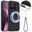 Защитный чехол Deexe Silicone Case with MagSafe для Xiaomi 17T - Black (408842B)