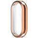 Защитный чехол Deexe Silicone Frame для Xiaomi Mi Smart Band 8 / 9 - Rose Gold (326044RG). Фото 5 из 8
