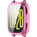 Защитный чехол Deexe Silicone Frame для Xiaomi Redmi Watch 5 Active - Pink (364909P). Фото 2 из 7