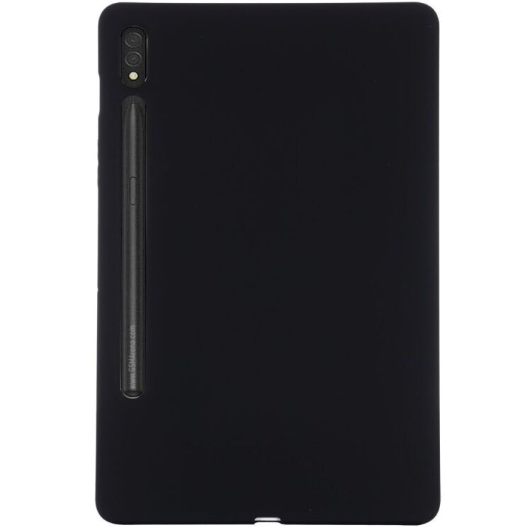 Захисний чохол Deexe Silicone Shell для Samsung Galaxy Tab S10 Ultra - Black: фото 4 з 8