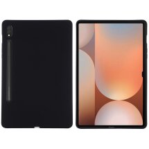 Захисний чохол Deexe Silicone Shell для Samsung Galaxy Tab S10 Ultra - Black: фото 1 з 8
