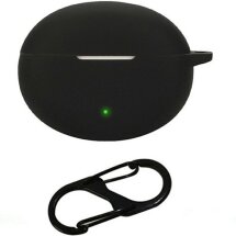 Защитный чехол Deexe Silicone Sleeve для OPPO Enco Air 4 - Black: фото 1 из 8