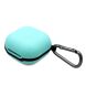 Защитный чехол Deexe Silky Silicone для Samsung Galaxy Buds Live / Buds Pro / Buds 2 / Buds 2 Pro / Buds FE - Mint Green (267813MG). Фото 1 из 6