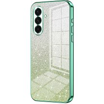Защитный чехол Deexe Sparkles Cover для Samsung Galaxy A36 (A366) - Green: фото 1 из 7