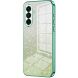 Защитный чехол Deexe Sparkles Cover для Samsung Galaxy A36 (A366) - Green (372045G). Фото 1 из 7