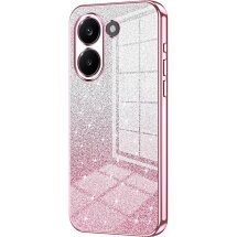 Защитный чехол Deexe Sparkles Cover для Xiaomi Poco X8 Pro - Pink: фото 1 из 7