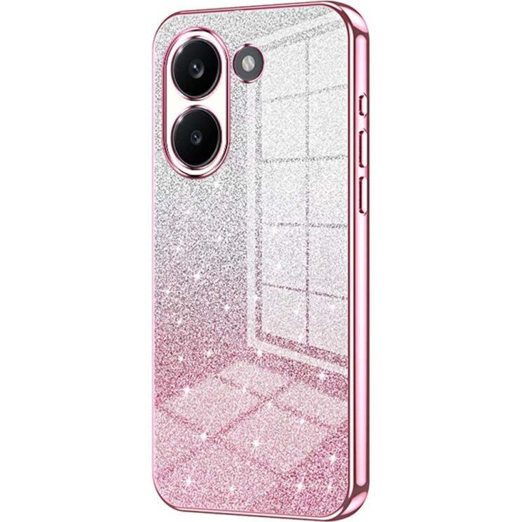 Защитный чехол Deexe Sparkles Cover для Xiaomi Poco X8 Pro - Pink: фото 1 из 7