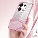 Защитный чехол Deexe Sparkles Cover для Xiaomi Redmi Note 13 Pro 4G / Poco M6 Pro - Pink (345752P). Фото 6 из 7
