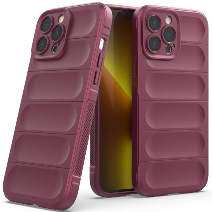 Защитный чехол Deexe Terra Case для Apple iPhone 13 Pro Max - Wine Red: фото 4 из 8