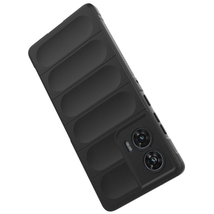 Защитный чехол Deexe Terra Case для Motorola Edge 50 Fusion - Black: фото 3 из 8