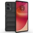 Защитный чехол Deexe Terra Case для Motorola Edge 50 Fusion - Black (354221B)