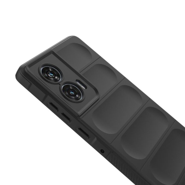 Защитный чехол Deexe Terra Case для Motorola Edge 50 Fusion - Black: фото 8 из 8