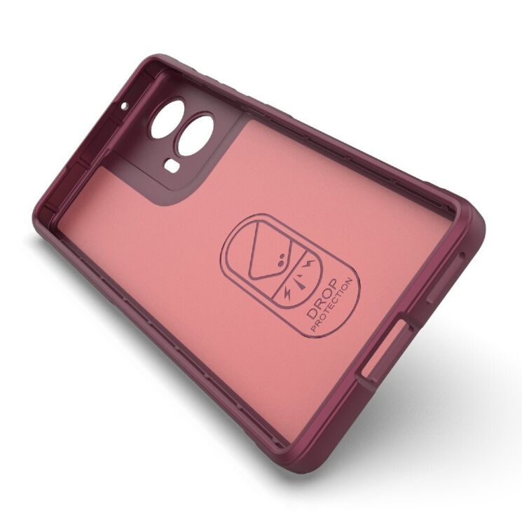 Защитный чехол Deexe Terra Case для Motorola Edge 50 Fusion - Black: фото 6 из 8