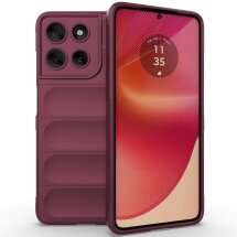 Защитный чехол Deexe Terra Case для Motorola Moto G56 - Wine Red: фото 1 из 6