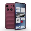 Защитный чехол Deexe Terra Case для Nothing Phone (3) - Wine Red (386413WR)