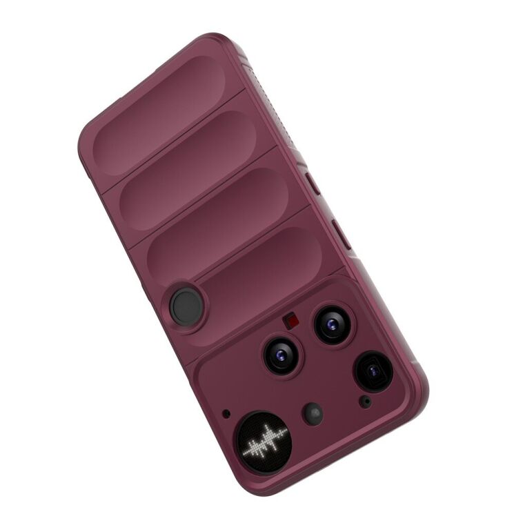 Защитный чехол Deexe Terra Case для Nothing Phone (3) - Wine Red: фото 4 из 6