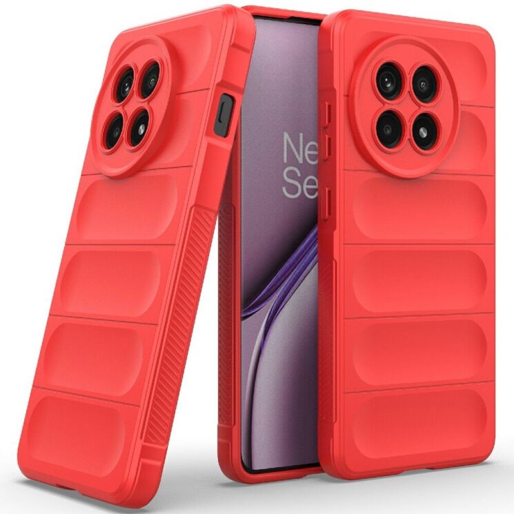Защитный чехол Deexe Terra Case для OnePlus 13R / Ace 5 / Ace 5 Pro - Red: фото 2 из 7