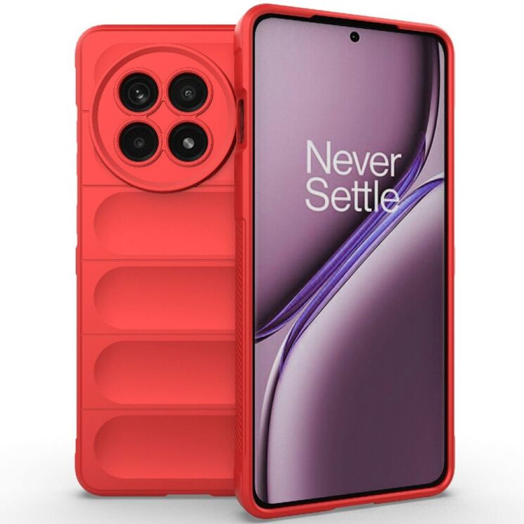 Защитный чехол Deexe Terra Case для OnePlus 13R / Ace 5 / Ace 5 Pro - Red: фото 1 из 7