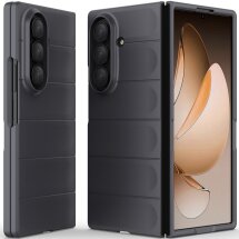 Защитный чехол Deexe Terra Case (FF) для Samsung Galaxy Fold 7 - Dark Grey: фото 1 из 7
