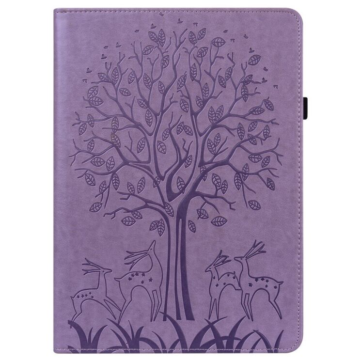 Захисний чохол Deexe Tree Print для Xiaomi Pad 5 / 5 Pro - Purple: фото 2 з 12