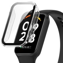 Защитный чехол Deexe Watch Case для Xiaomi Mi Smart Band 8 Active / Redmi Smart Band 2 - Transparent: фото 1 из 7
