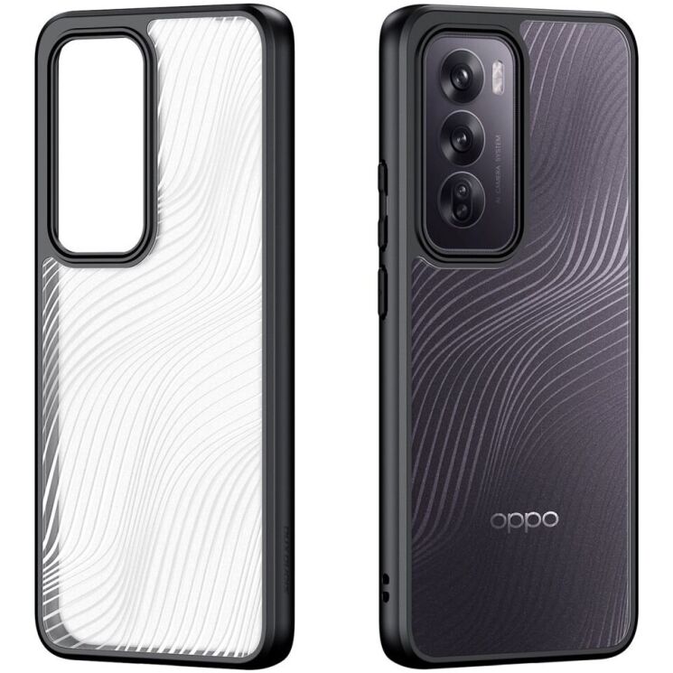 Защитный чехол DUX DUCIS Aimo Series для OPPO Reno 12 - Black: фото 2 из 13