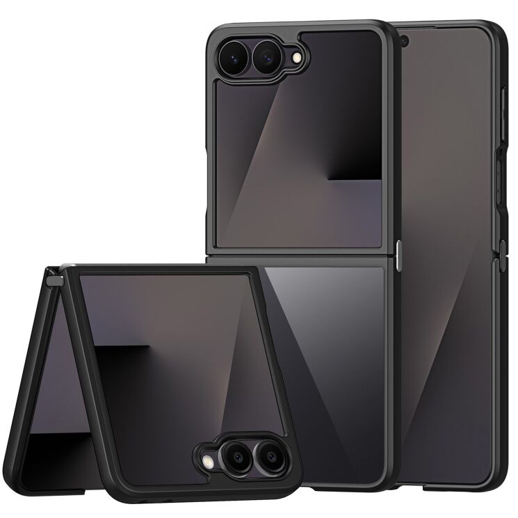 Захисний чохол DUX DUCIS Aimo Series (FF) для Samsung Galaxy Flip 8 - Black (423502B) Захисний чохол DUX DUCIS Aimo Series (FF) для Samsung Galaxy Flip 8 - Black: фото 1 з 11