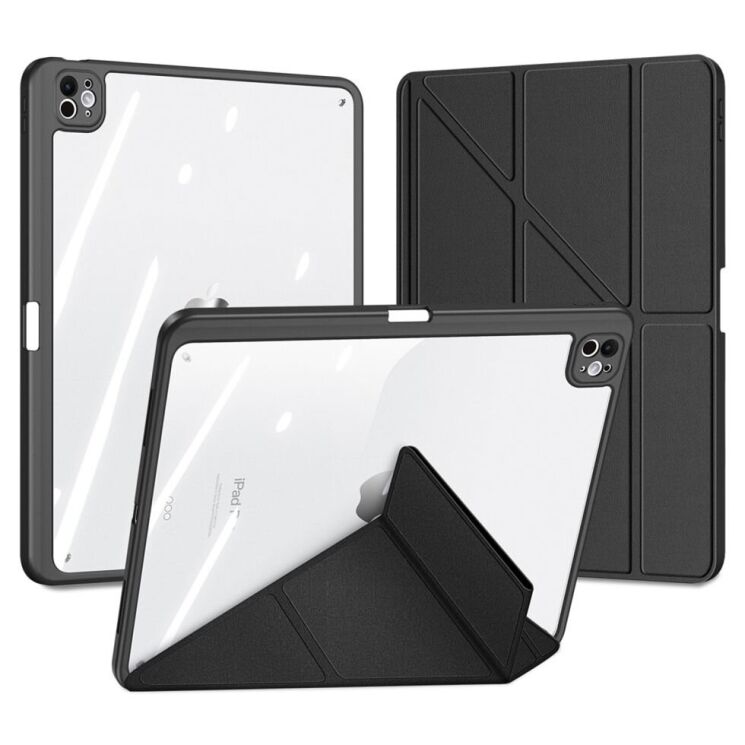 Защитный чехол DUX DUCIS Magi Series для Apple iPad Pro 13 (2024) - Black: фото 2 из 14
