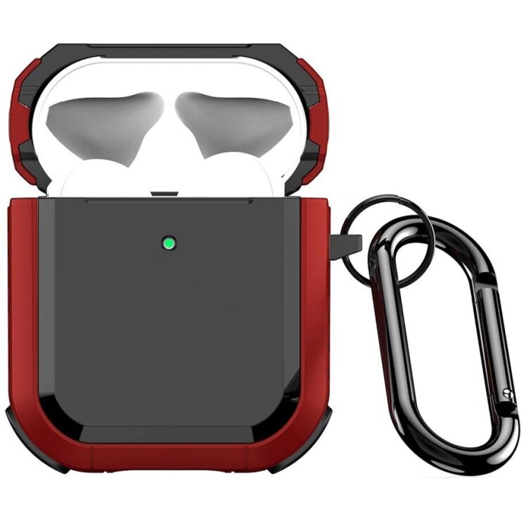 Защитный чехол DUX DUCIS PECA Series для Apple AirPods 1 / 2 - Red: фото 1 из 18