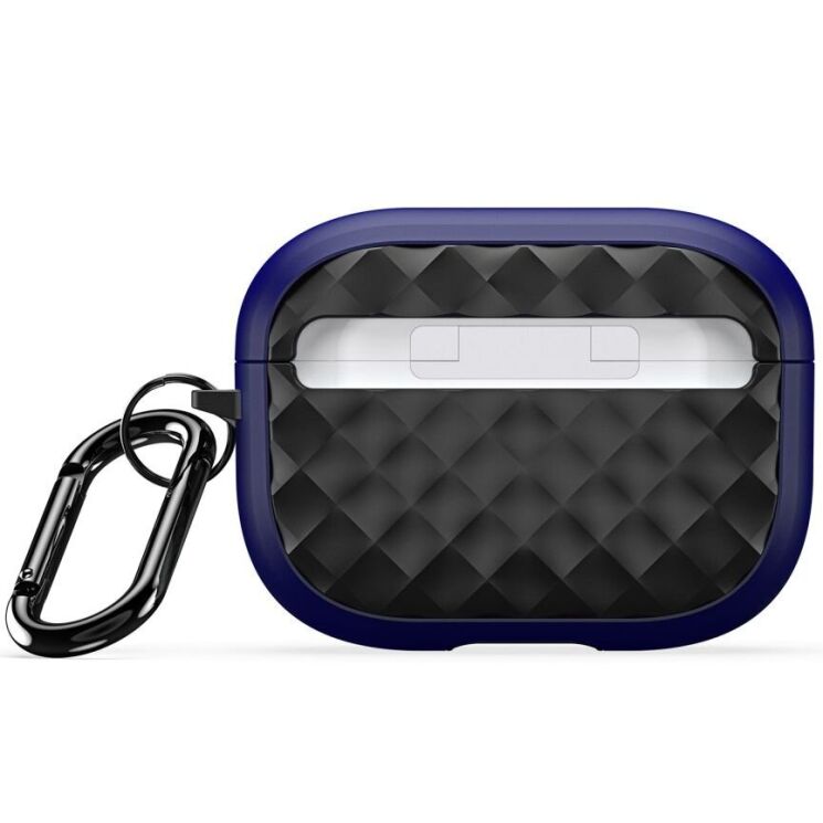 Захисний чохол DUX DUCIS PECC Series для Apple AirPods Pro 2 - Black / Blue: фото 1 з 18
