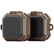 Захисний чохол DUX DUCIS SECF Series для Samsung Galaxy Buds Live / Buds Pro / Buds 2 / Buds 2 Pro / Buds FE - Khaki: фото 1 з 11