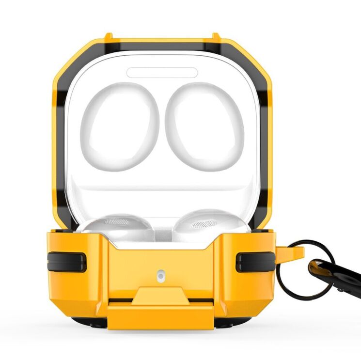 Защитный чехол DUX DUCIS SECG Series для Samsung Galaxy Buds Live / Buds Pro / Buds 2 / Buds 2 Pro / Buds FE - Yellow: фото 2 из 10