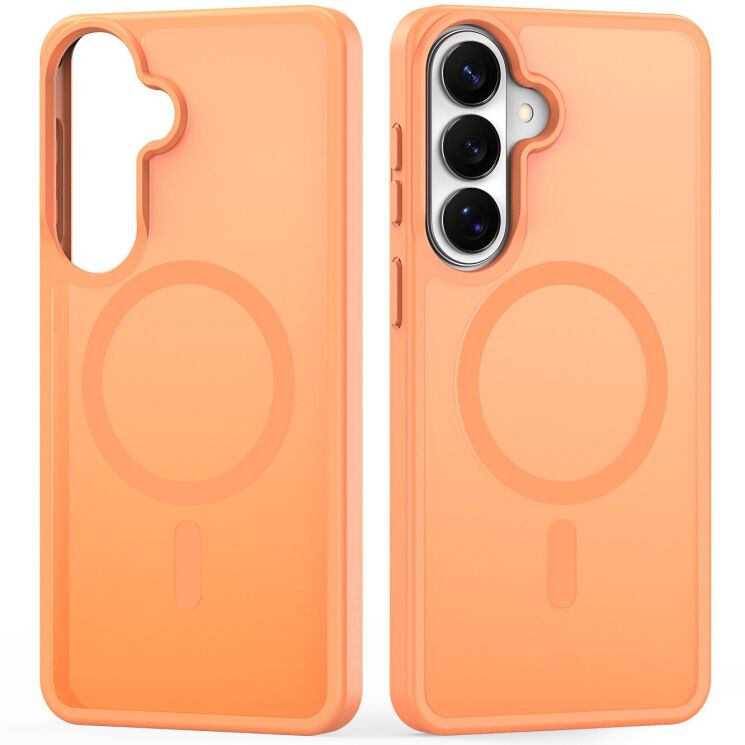 Защитный чехол DUX DUCIS Yind Series MagSafe для Samsung Galaxy S26 - Orange (404218O) Защитный чехол DUX DUCIS Yind Series MagSafe для Samsung Galaxy S26 - Orange: фото 2 из 10