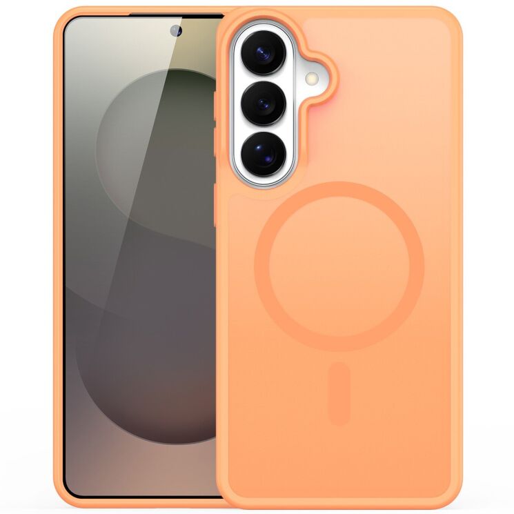 Защитный чехол DUX DUCIS Yind Series MagSafe для Samsung Galaxy S26 - Orange (404218O) Защитный чехол DUX DUCIS Yind Series MagSafe для Samsung Galaxy S26 - Orange: фото 1 из 10