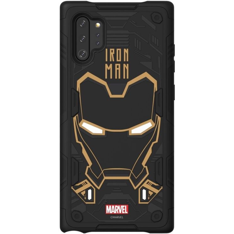 Защитный чехол Galaxy Friends Iron Man Rugged Protective Smart Cover для Samsung Galaxy Note 10+ (N975) GP-FGN975HIIBU - Iron Man: фото 1 из 6