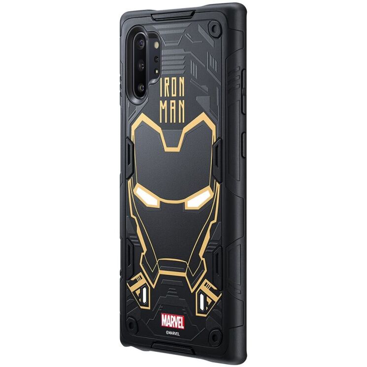 Защитный чехол Galaxy Friends Iron Man Rugged Protective Smart Cover для Samsung Galaxy Note 10+ (N975) GP-FGN975HIIBU - Iron Man: фото 2 из 6