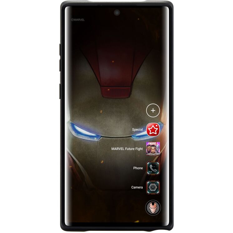Защитный чехол Galaxy Friends Iron Man Rugged Protective Smart Cover для Samsung Galaxy Note 10+ (N975) GP-FGN975HIIBU - Iron Man: фото 4 из 6