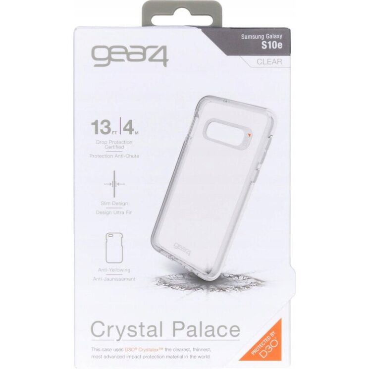 Защитный чехол Gear4 Crystal Palace для Samsung Galaxy S10e (G970) SGS10B0CRTCLR - Clear: фото 5 из 5