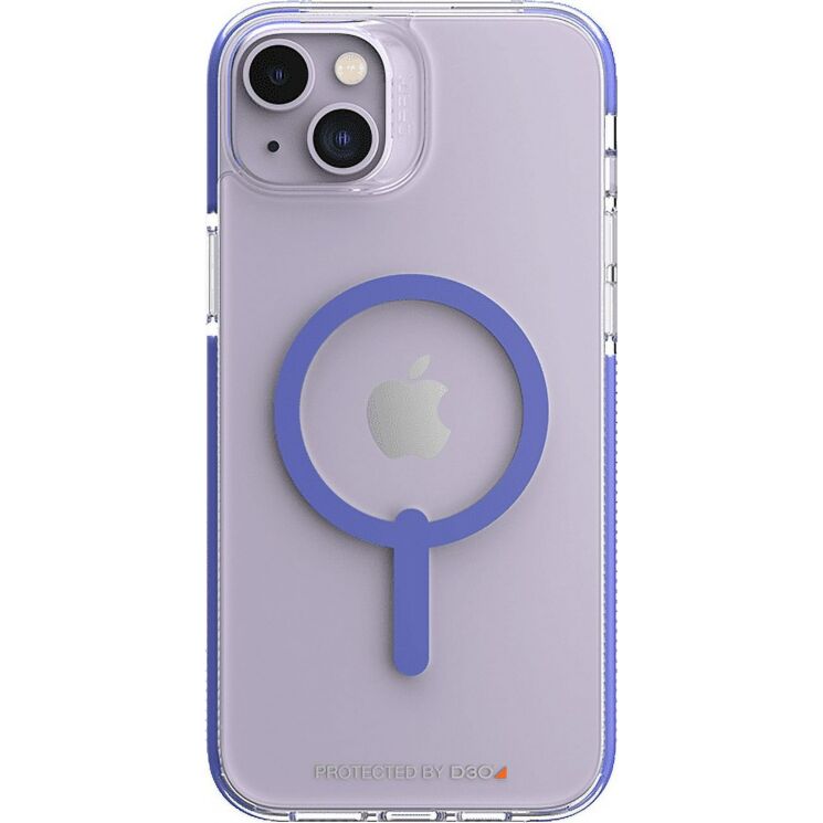 Захисний чохол Gear4 Piccadilly Snap Magsafe для Apple iPhone 14 (702010108) - Periwinkle: фото 6 з 8