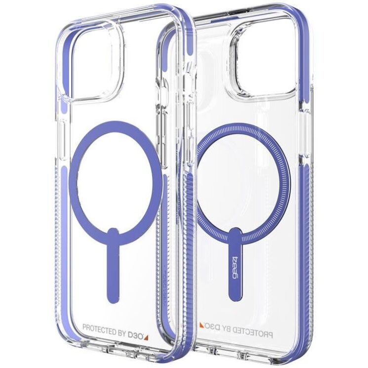 Захисний чохол Gear4 Piccadilly Snap Magsafe для Apple iPhone 14 (702010108) - Periwinkle: фото 1 з 8
