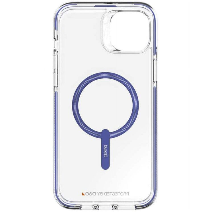 Захисний чохол Gear4 Piccadilly Snap Magsafe для Apple iPhone 14 (702010108) - Periwinkle: фото 5 з 8