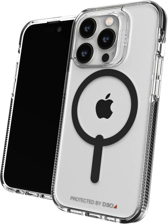 Защитный чехол Gear4 Piccadilly Snap Magsafe для Apple iPhone 14 Pro - Black: фото 7 из 13