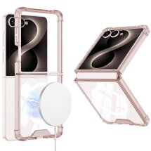 Захисний чохол GKK AirBag Mag для Samsung Galaxy Flip 8 - Transparent Pink: фото 1 з 6