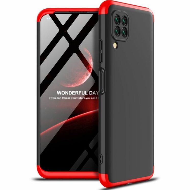 Захисний чохол GKK Double Dip Case для Huawei P40 Lite - Black / Red: фото 1 з 8